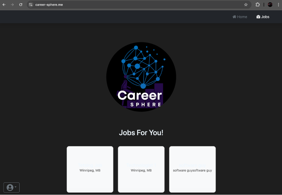 Full-Stack Career Platform